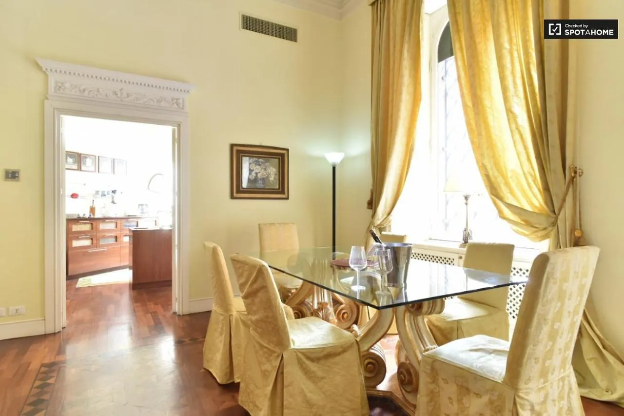 בית נופש הוילה רומא Luxury House Belle Arti 3Bedr Piazza Del Popolo איטליה